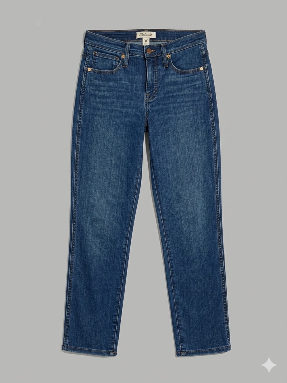 Madewell Mid-Rise Stovepipe Jeans - Size 25